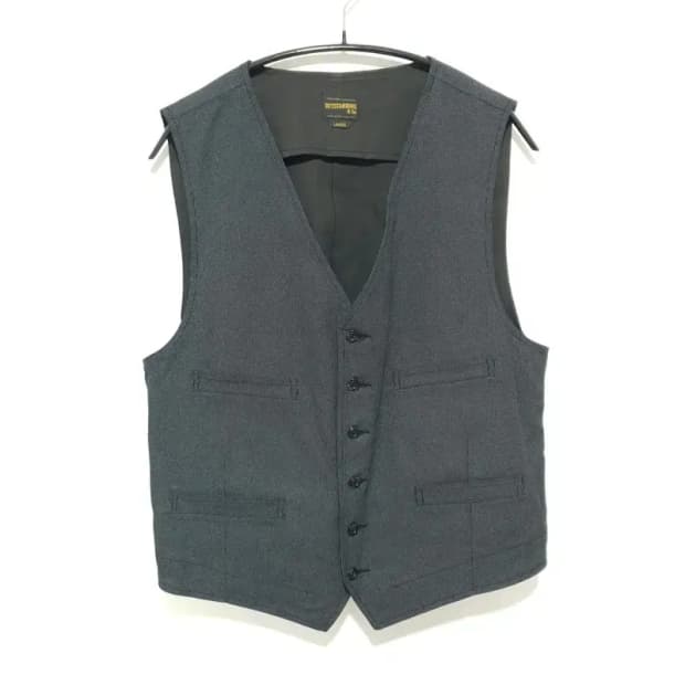 아웃스탠딩 30s MOLE CLOTH 베스트 L_S1364