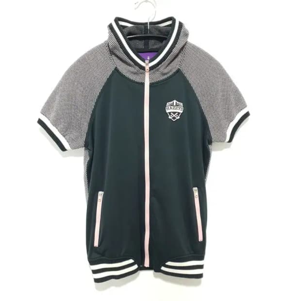 헤지스 골프 여성 반팔 후드 집업 85_S1374