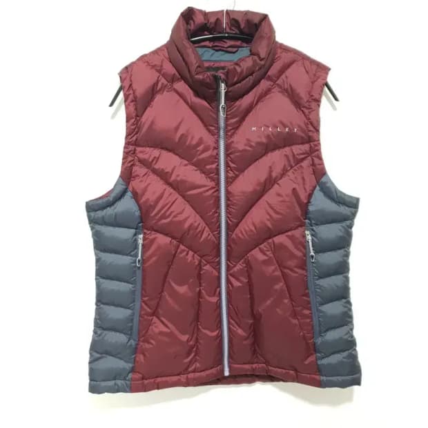 밀레 여성 구스다운 패딩 조끼 105_W0360