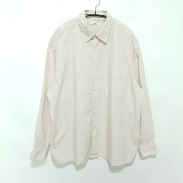 유니클로 C 스트라이프 오버사이즈 셔츠 M_M1567