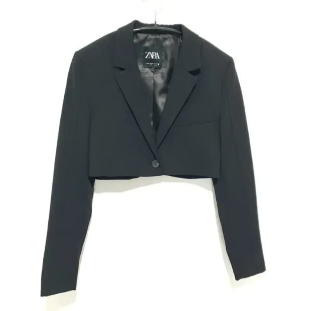 자라 크롭 자켓 XS_M1594