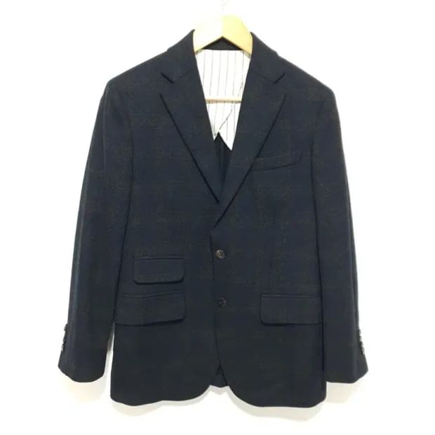 빈폴 울 블렌드 체크 모직 자켓 95_M1619