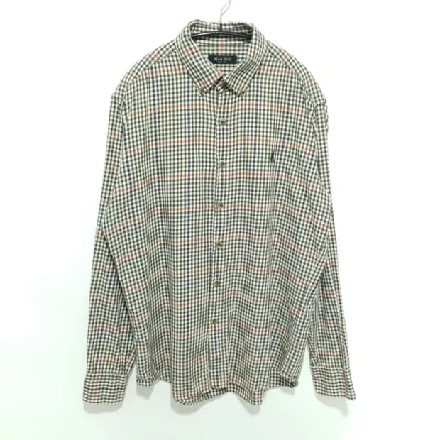 빈폴 슬림핏 체크 셔츠 105_M1658