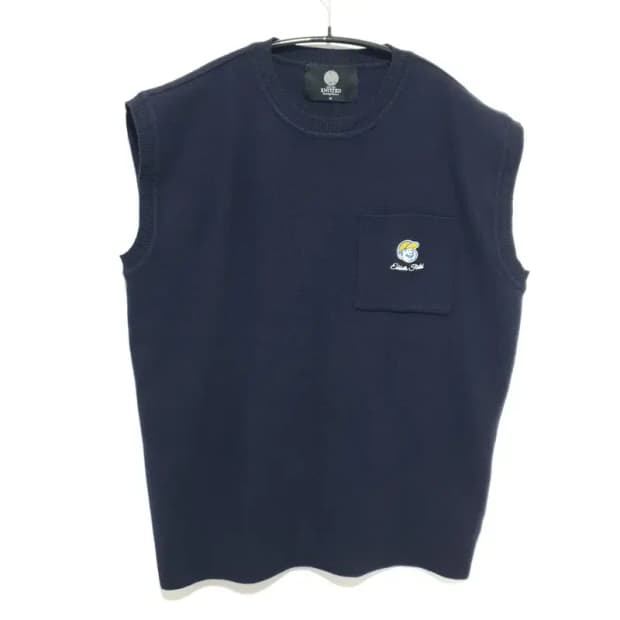 니티드 이벳필드 비스코스 베츠 니트 조끼 M_M1680