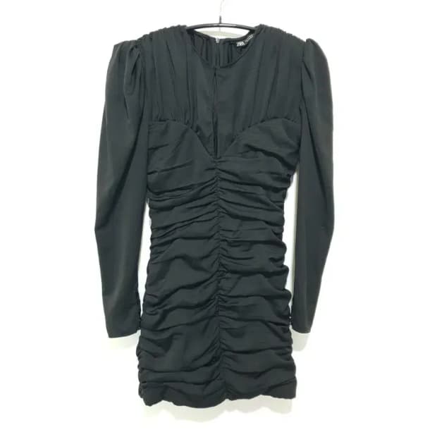 자라 셔링 원피스 XS_M1742