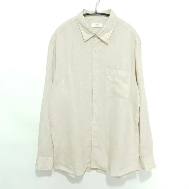 유니클로 프리미엄 린넨 셔츠 XL_S1509