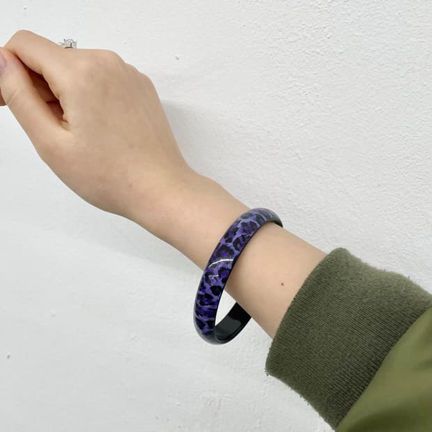 갸루 레오파드 뱅글