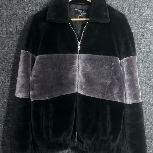 Forever 21 자켓 블랙/회색