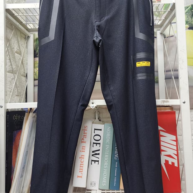 마크앤로나 남성골프바지 34 파이핑 기모 골프팬츠 봄가을용 MM47