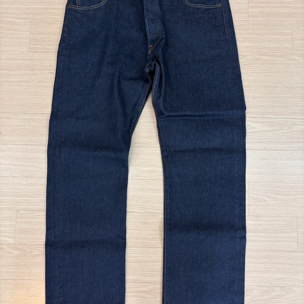 [36->34] 리바이스 501 진청 데님