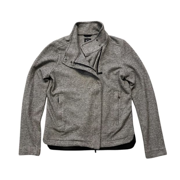 아르마니 익스체인지(A|X) 라이더 디테일 니트 집업