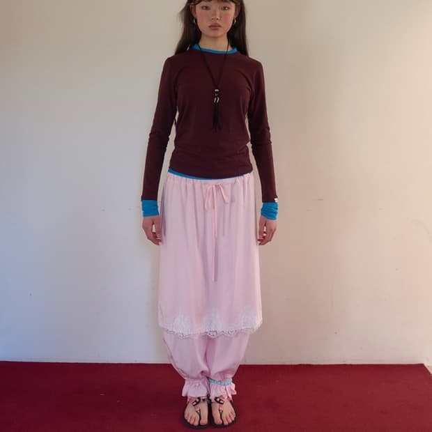 Oursaalty Drowsilky Pantskirt / Pink