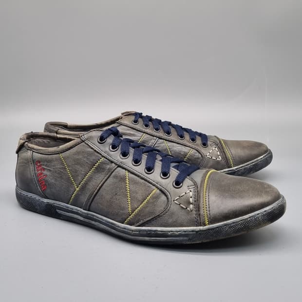 CAFEJNA 빈티지 레더 남성스니커즈270