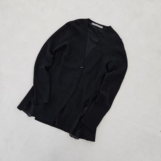 [실측확인] VOV 보브 쉬폰 니트 가디건 0121Y1