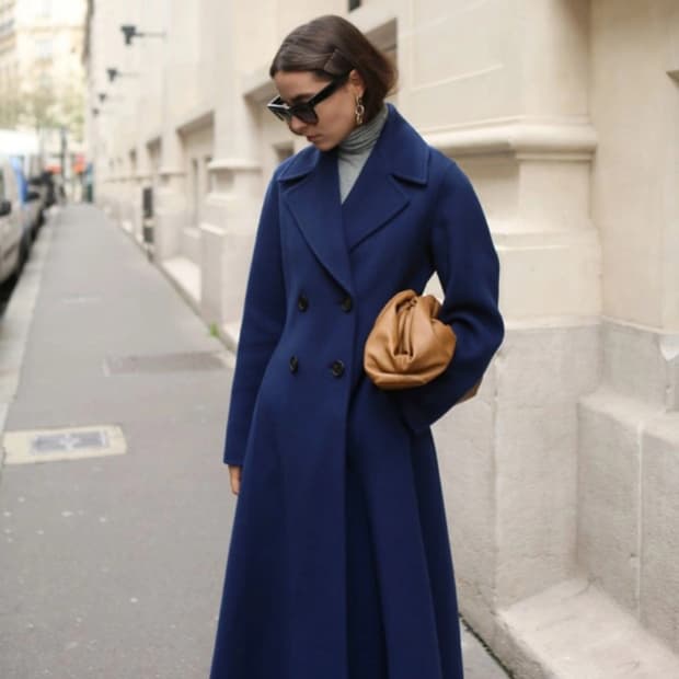 Orr 오르 롱코트 블루 (새상품)