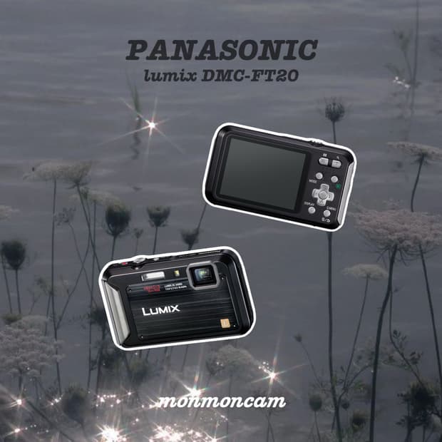 방수🖤 파나소닉 LUMIX DMC-FT20 루믹스 블랙 디카