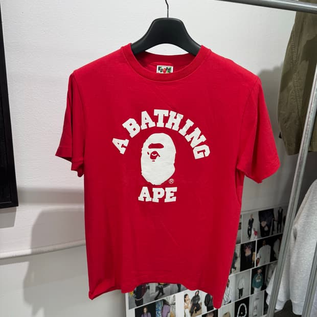 [M] bape college tee