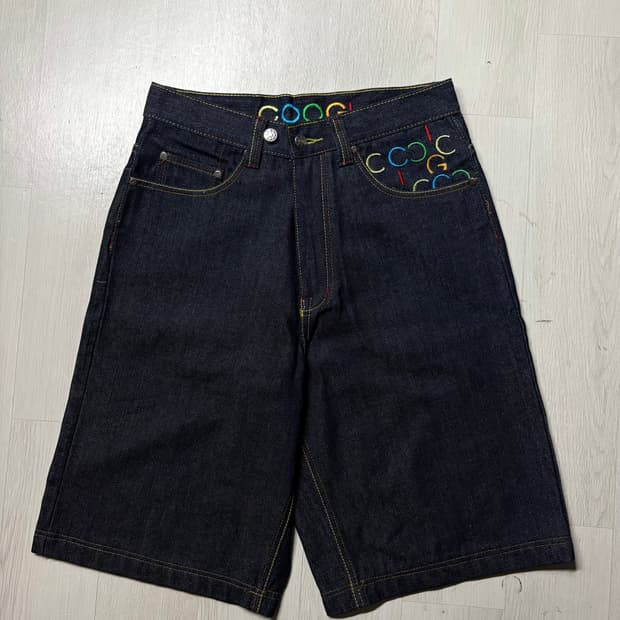 BAPE × COOGI 데님 쇼츠