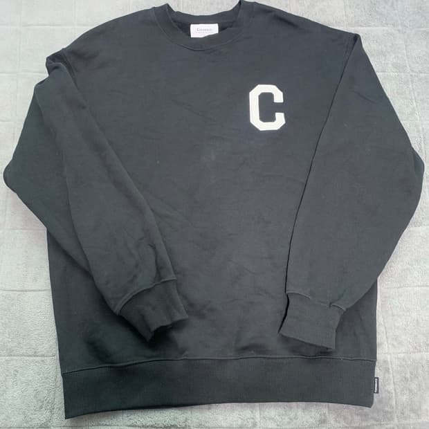 커버낫 맨투맨 블랙 M