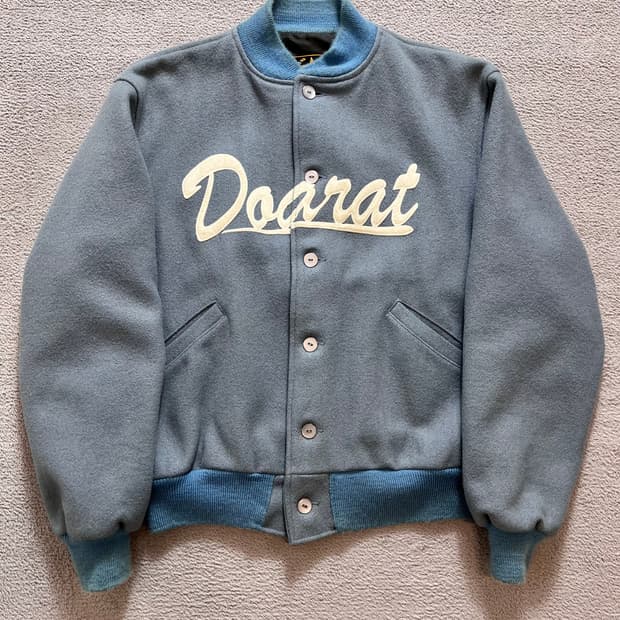 80s USA Butwin 빈티지 울 바시티 스타디움 자켓