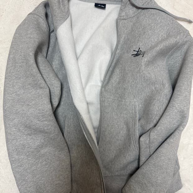 스투시 후드집업