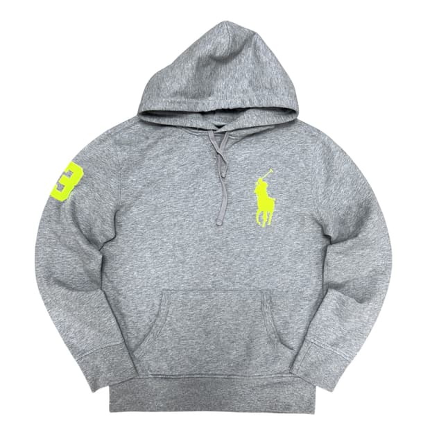 폴로 빅포니 그레이 후드(M)