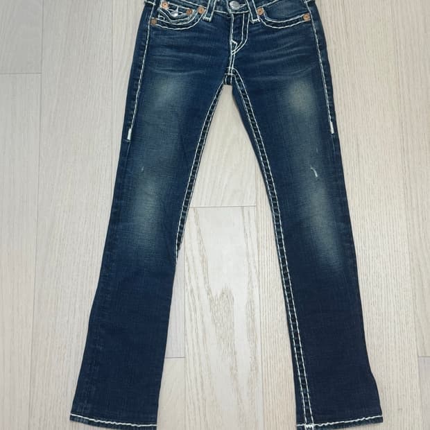 트루릴리전 부츠컷 데님