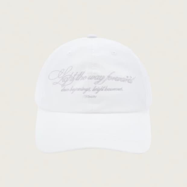 클리시어X워니하우스 볼캡 화이트 새상품