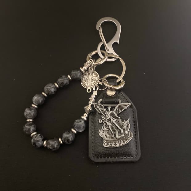 미카엘 천사 팬던트 키링