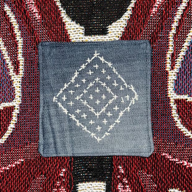 사시코 티코스터 sashiko tea coster 004