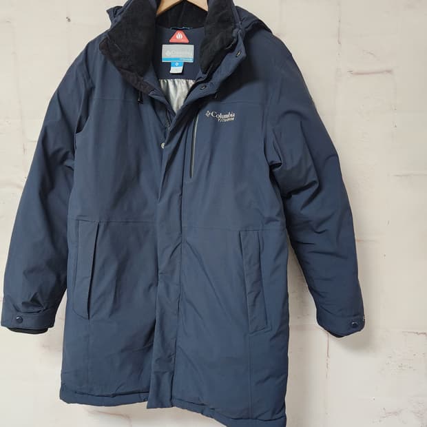 컬럼비아 티타늄 네이비 롱패딩