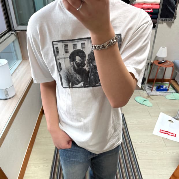 05aw 올드 슈프림 bad brains 반팔 티셔츠