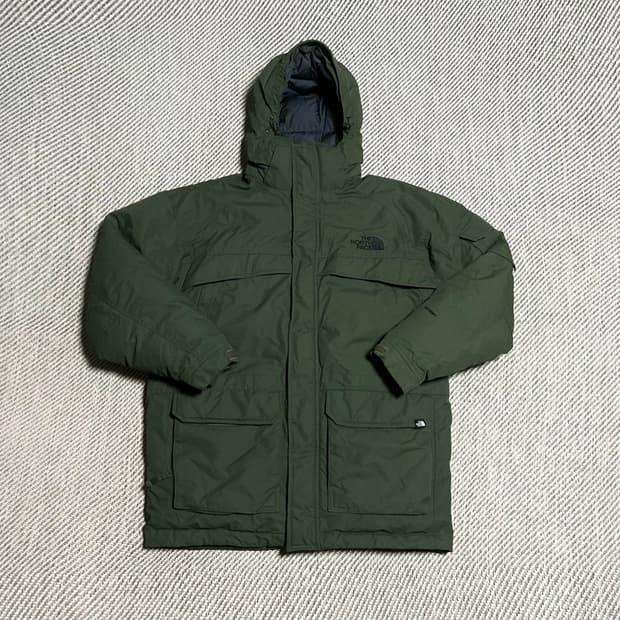 [XXL] Northface 노스페이스 카키 구스다운 패딩 점퍼 파카
