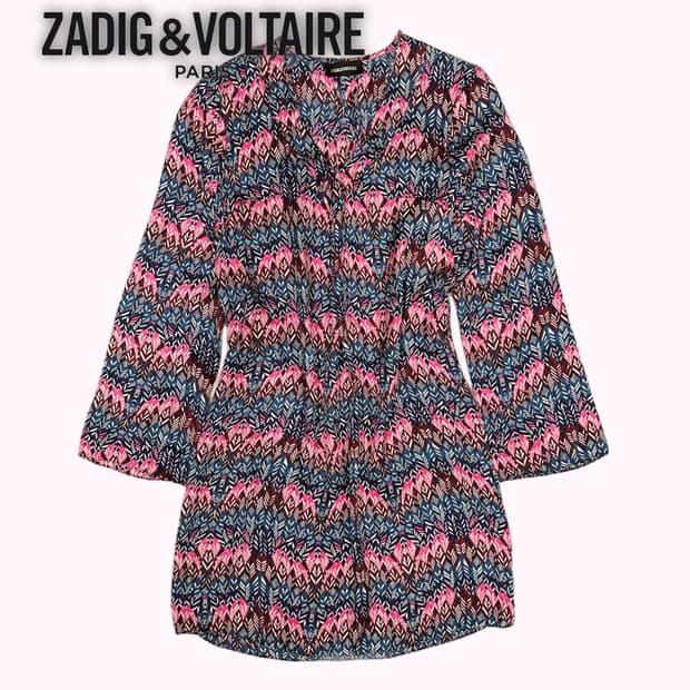 ethnic pattern bohemian dress