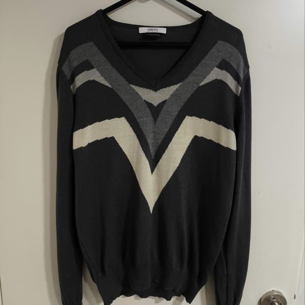 M 베르사체 콜렉션 메리노울 니트