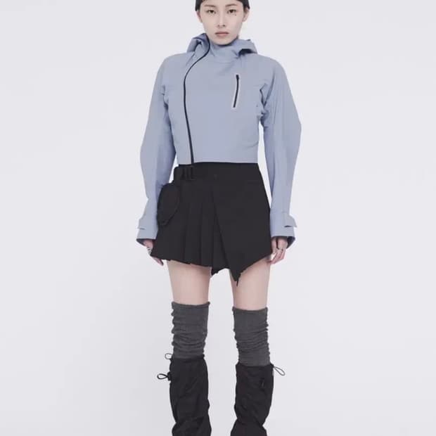 혜인서 쉘 자켓 블루 구해요 