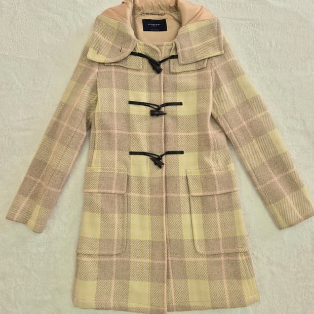 버버리 여성 더플코트