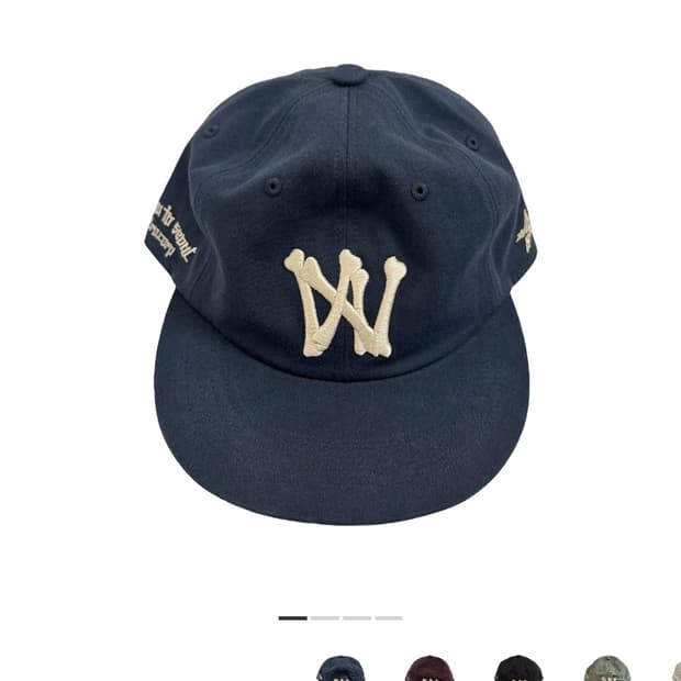 아오이로 6 패널 본 A/N 캡 네이비