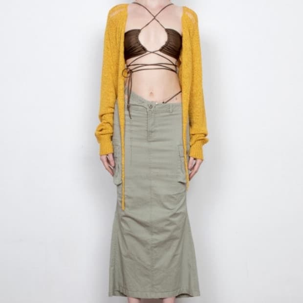 페인오어플레져 닉스 카고 롱스커트 M 판매