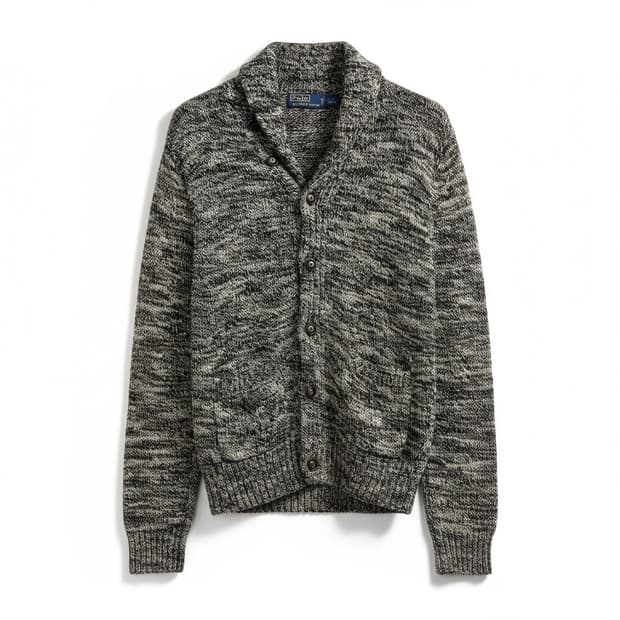 폴로랄프로렌 숄 카라 가디건 S