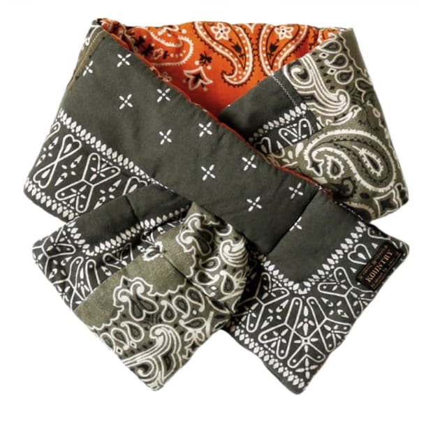 캐피탈 플란넬 반다나 머플러 