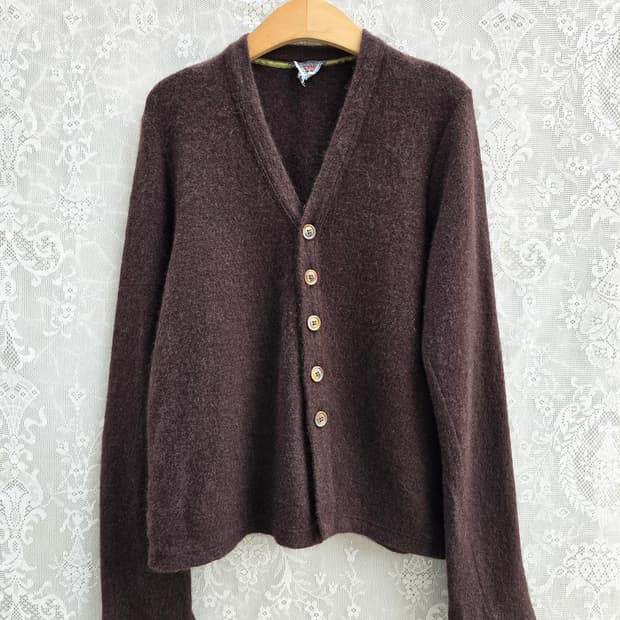 45rpm 모헤어 니트 가디건