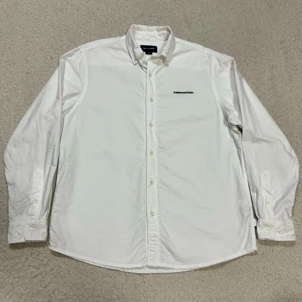 디스이즈네버댓 셔츠 화이트 m