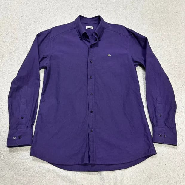 라코스테 셔츠 슬림핏 100
