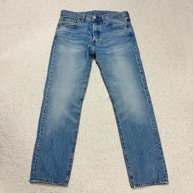 리바이스 501 청바지 데님 팬츠 32인치