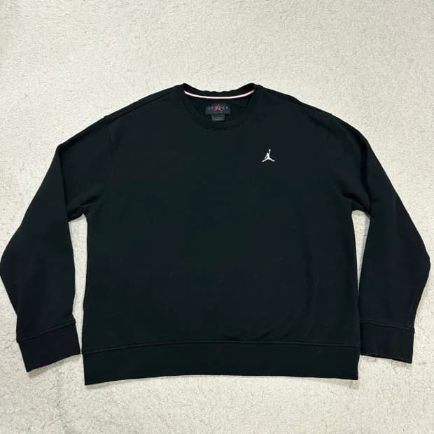 나이키 조던 맨투맨 블랙 xxl 110