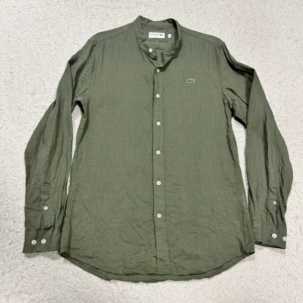 라코스테 린넨 셔츠 헨리넥 95