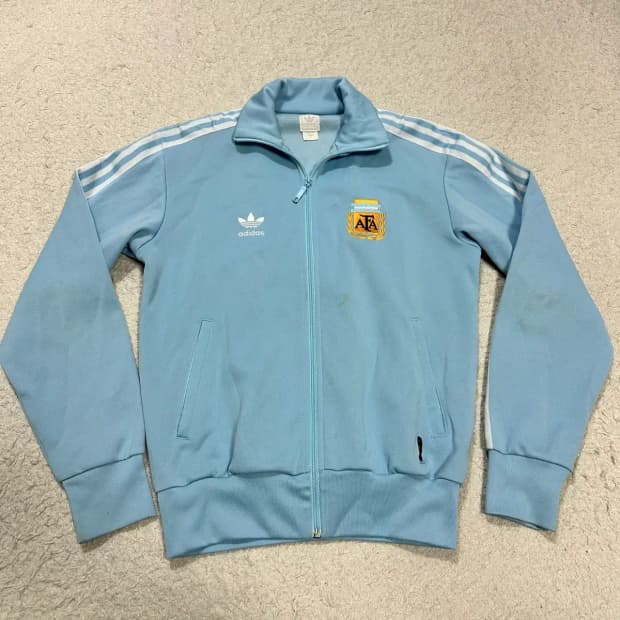 아디다스 아르헨티나 져지 트랙탑 s