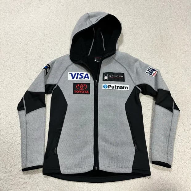 스파이더 후드집업 기모 s 90