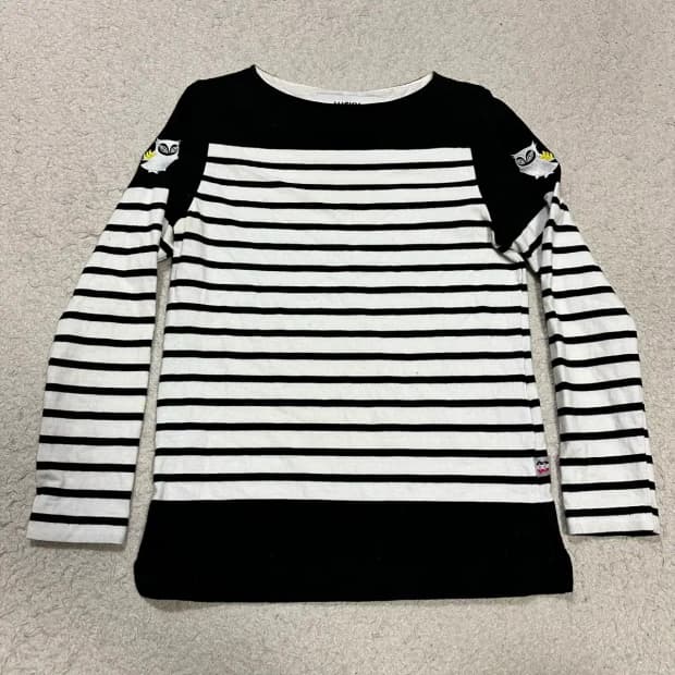 럭키슈에뜨 긴팔티 스트라이프 38